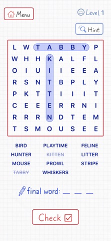 Word Search Game: FinalWord