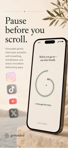 grounded | mindful screen time