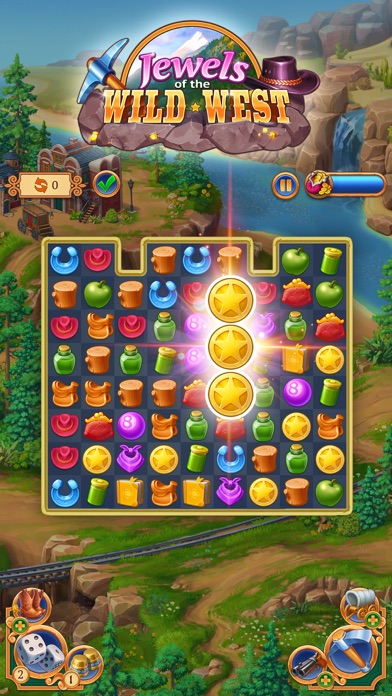 Jewels of the Wild West Match3