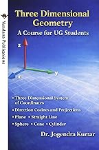 Three Dimensional Geometry: A Course for UG Students